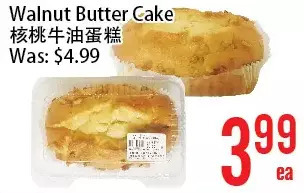 Bestco Food Mart Walnut butter cake offer