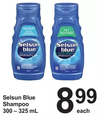 Pharmasave Selsun blue shampoo offer