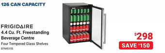 Visions Electronics Frigidaire 4.4 cu. ft. freestanding beverage centre offer