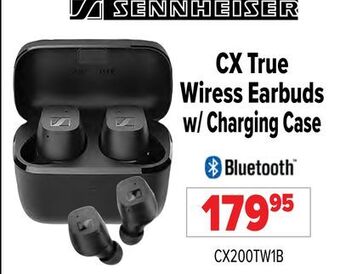 2001 Audio Video Sennheiser cx true wiress earbuds w/ charging case offer