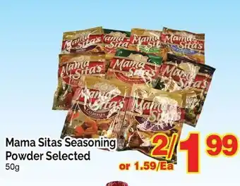 T&T Supermarket Mama sitas seasoning powder selected, 50g offer