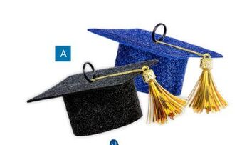 Party City Felt grad cap balloon weight offer