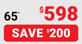 Visions Electronics Hisense 65 a60gv smart tv offer