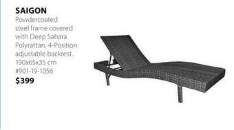 JYSK Saigon outdoor chaise lounge offer