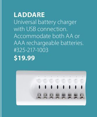 JYSK Laddare universal battery charger offer