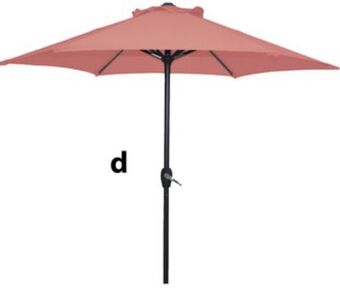 JYSK Cozumel market umbrella offer