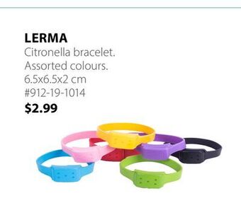 JYSK Lerma citronella bracelet offer