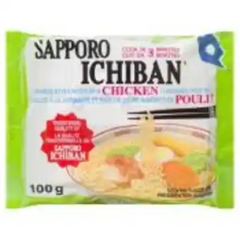 Calgary Co-op Sapporo ichiban japanese style noodles & chicken soup base offer