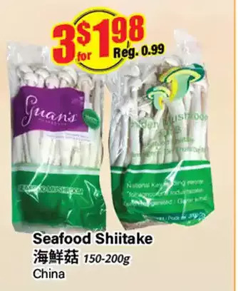 Btrust Supermarket Seafood shiitake offer
