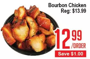 Skyland Foodmart Bourbon chicken offer
