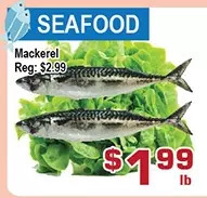 Top Food Supermarket Mackerel offer