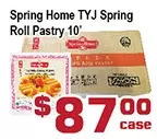 Top Food Supermarket Spring home tyj spring roll pastry 10 offer
