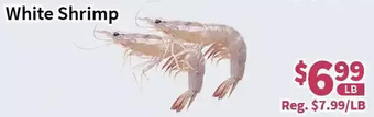 Blue Sky Supermarket White shrimp offer