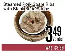 Nations Fresh Foods Steamed pork spare ribs with black bean sauce offer