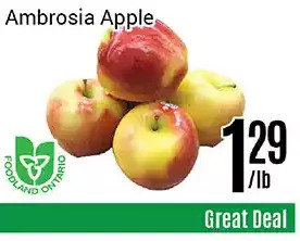 Nations Fresh Foods Ambrosia apple offer