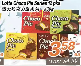Seasons Foodmart Lotte choco pie series offer