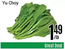 Nations Fresh Foods Yu choy offer
