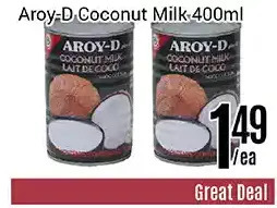 Nations Fresh Foods Aroy-d coconut milk offer