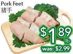 Ample Food Market Pork feet offer
