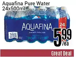 Nations Fresh Foods Aquafina pure water offer