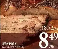 Al Premium Food Mart Jerk pork offer