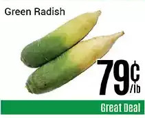 Nations Fresh Foods Green radish offer