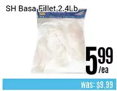 Nations Fresh Foods Sh basa fillet offer