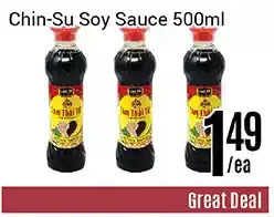 Nations Fresh Foods Chin-su soy sauce offer