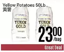 Nations Fresh Foods Yellow potatoes offer