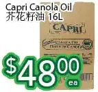 Ample Food Market Capri canola oil offer