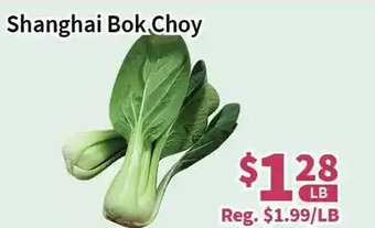 Blue Sky Supermarket Shanghai bok choy offer