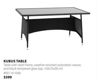 JYSK KUBUS TABLE offer
