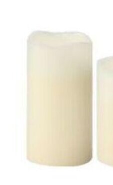 JYSK FLAMELESS LED candle Ø7.5 x 12cm offer