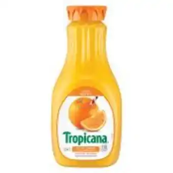 Calgary Co-op Tropicana orange juice no pulp offer
