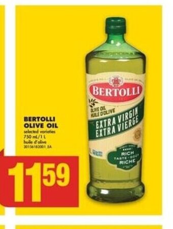 No Frills BERTOLLI OLIVE OIL offer