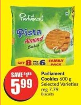 FreshCo Parliament Cookies 600 g offer