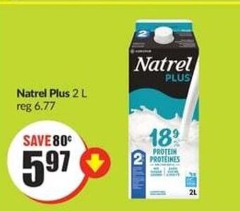 FreshCo Natrel Plus 2 L offer