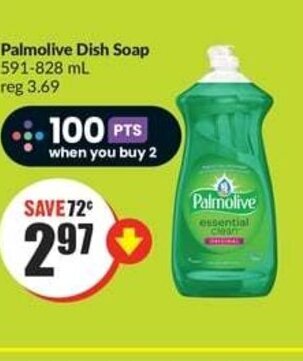 FreshCo Palmolive Dish Soap 591-828 mL offer