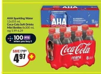 FreshCo AHA Sparkling Water 12x355 mL offer
