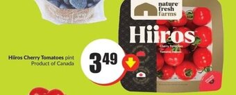 FreshCo Hiiros Cherry Tomatoes pint offer