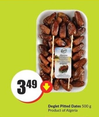 FreshCo Deglet Pitted Dates 500 g Product of Algeria offer