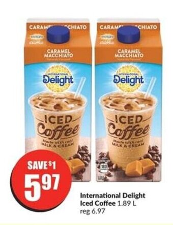 FreshCo International Delight Iced Coffee offer