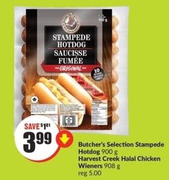 FreshCo Butcher's Selection Stampede Hotdog 900 g offer