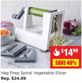 Kitchen Stuff Plus Veg prep spiral vegetable slicer offer