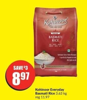 FreshCo Kohinoor Everyday Basmati Rice 3.63 kg offer
