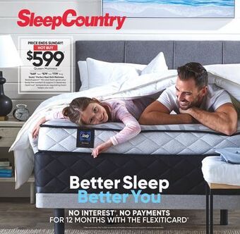 Sleep Country Sealy® perfect rest holt mattress offer
