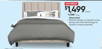 Sleep Country Athena bed offer