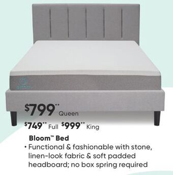 Sleep Country Bloom bed offer