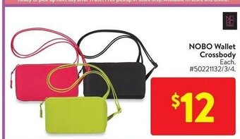 Walmart NOBO Wallet Crossbody offer