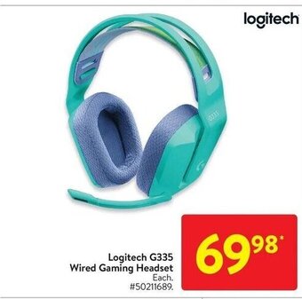 Walmart Logitech G335 Wired Gaming Headset offer